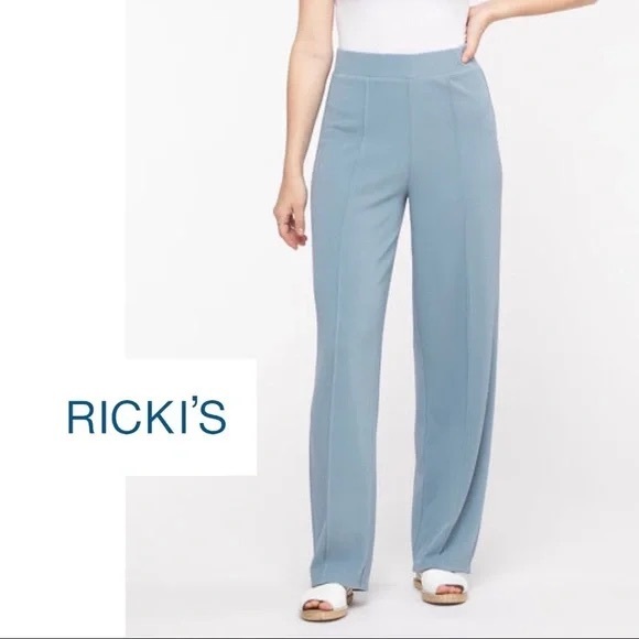 Straight Leg Pull-On Dress Pants - Picture 2 of 13